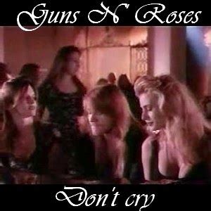 Guns n roses популярные подборы аккордов. Guns N' Roses - Don't cry - Acordes D Canciones