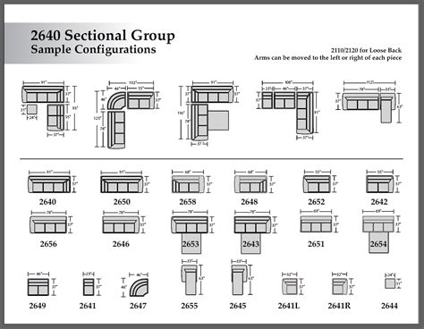 2640 Sectional Group Lancer Furniture