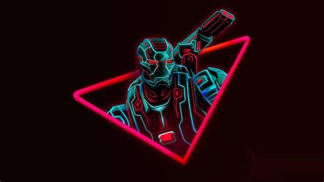 🔥 27 Neon Avengers Wallpapers Wallpapersafari