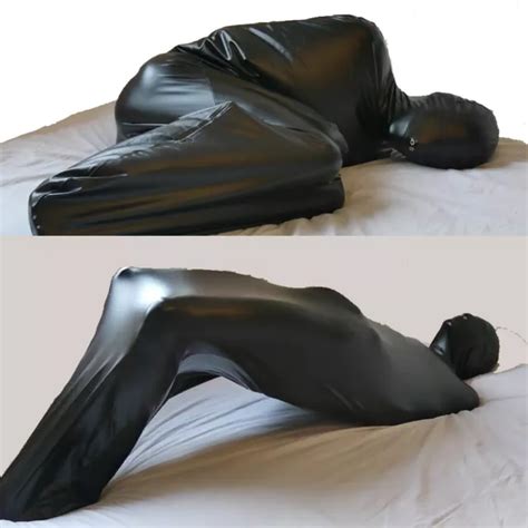 Bondage Mummy Full Body Bag Sleeping Bag Sack Arm Binder Straitjacket