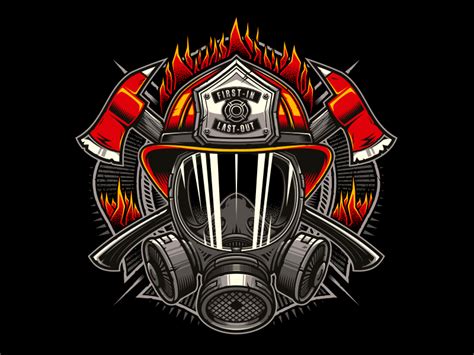 Firefighter Logo Wallpaper