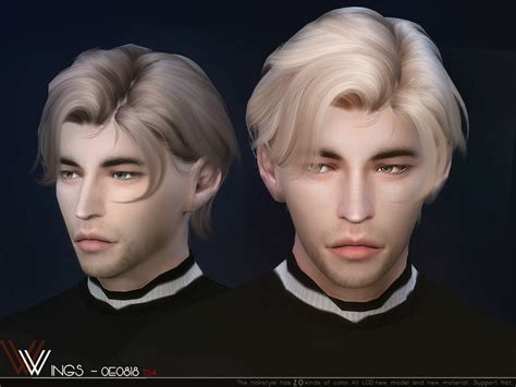 Stunning Variety Of Colors For This Sims Male Hairstyle