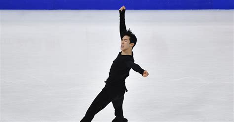 Figure Skating Chen Wins Third Straight World Title As Hanyu Falters