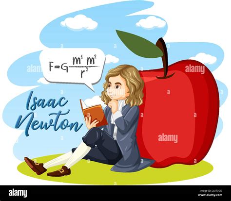 Isaac Newton Dibujo Animado Imágenes Recortadas De Stock Alamy