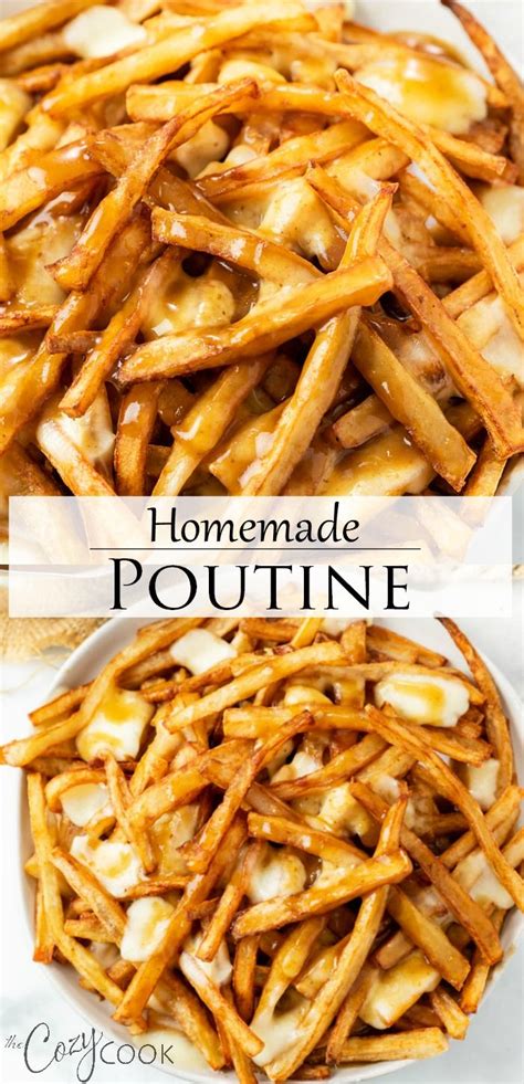 Homemade Poutine In 2023 Recipes Canadian Food Cooking Recipes