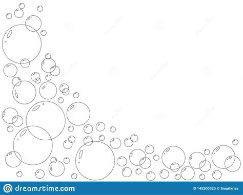 Transparent Simple Bubble Frame Stock Vector Illustration Of Simple