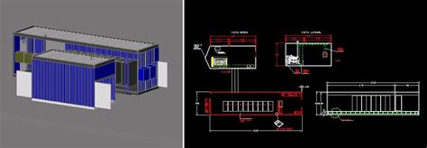 Electric Container Dwg Block For Autocad Designs Cad