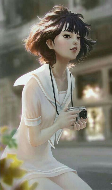 10 Awesome Art Wallpaper Realistic Anime Girl Illustration You Should