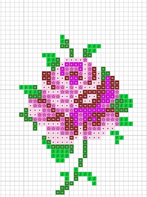 Rose Cross Stitch Pattern Rose Cross Stitch Pattern Cross Stitch