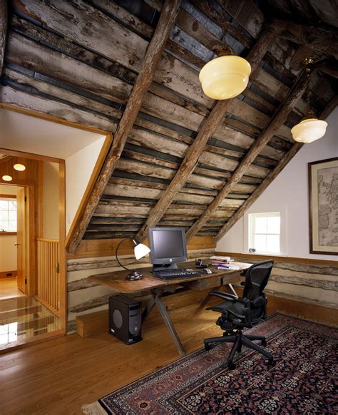 The furniture is designed with an emphasis on the comfort of the employee as well as the employer. 25 Rustic Home Office Design Ideas - Decoration Love