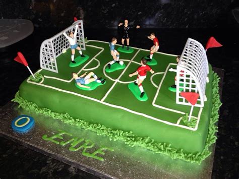 A wide variety of football cakes and whether football cakes designs is matt lamination, {2}, or {3}. Football pitch Birtday cake Design for kids by Bilge Avci ...