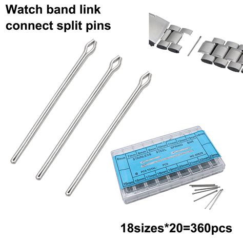 360 Watch Band Link Pins Watch Strap Links Beads Split Pin Connect Bar