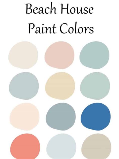 Best Beach House Paint Colors At Lane And High