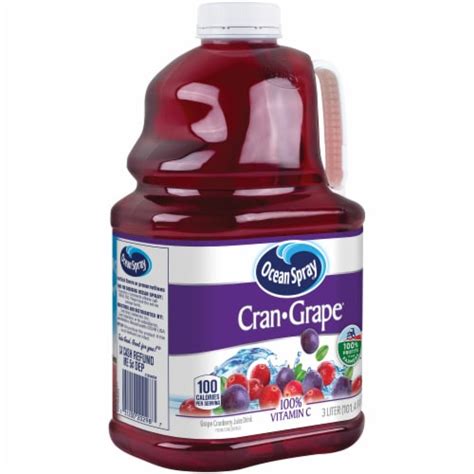 Ocean Spray Cran Grape Juice Drink 3 L Foods Co