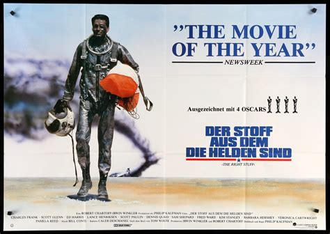 The Right Stuff 1983 Original German A0 Movie Poster Original Film