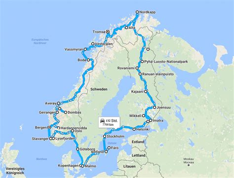 Dänemark Schweden Finnland Norwegen Rundreise Jemand Tips Urlaub