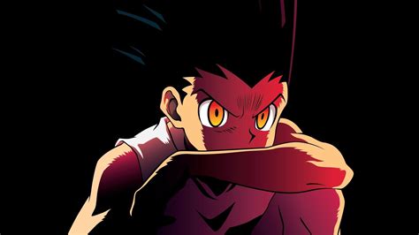 Gon Transformation Wallpaper Iphone Gon Power Up Hunter X Hunter By