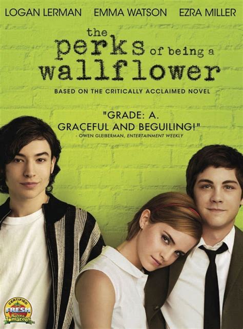 The Perks Of Being A Wallflower Stars Logan Lerman New On Dvd And