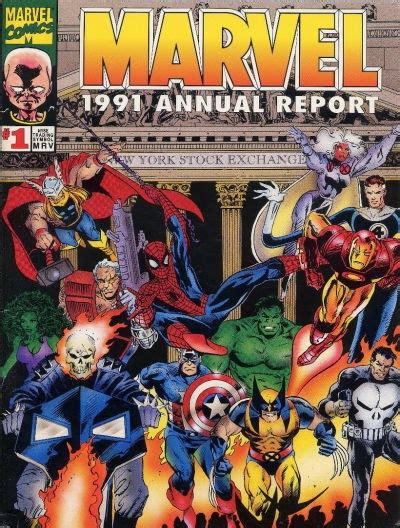 Marvel Annual Report 1991 Marvel Annual Report 1991 Series
