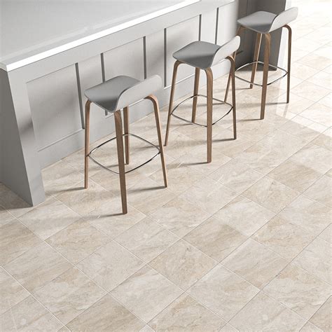 Diana Royal Polished Marble Tile 12x12x38 Marble Flooring Beige
