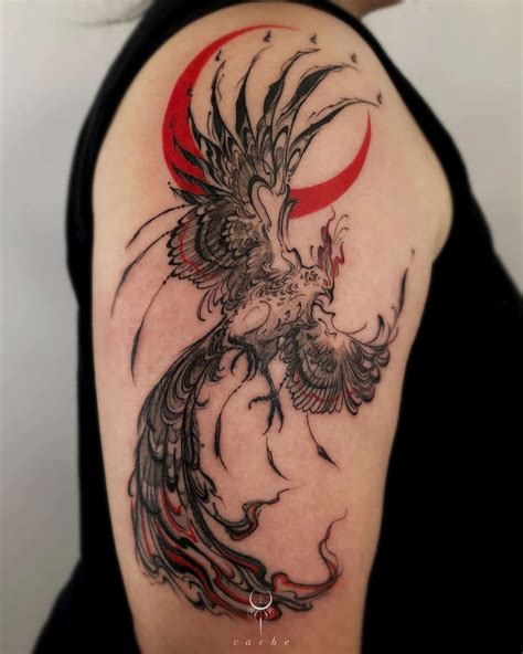 Japanese Phoenix Tattoo Designs
