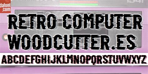 Retro Computer Windows Font Free For Personal