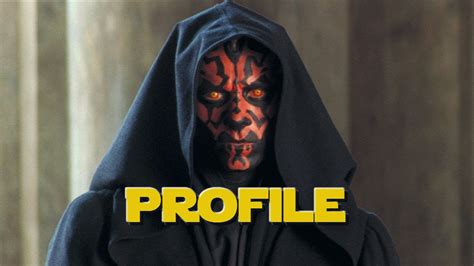 Star Wars Profile 1 Darth Maul Youtube