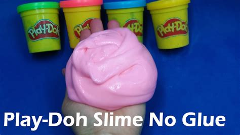 Today i am going to be showing you how to make slime out of p. DIY Slime Play Doh Without Glue, How To Make Slime Without ...