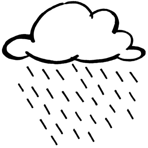 Se pronostican tormentas en el final del domingo. lluvia dibujo - Diario Móvil - Noticias de San Juan Argentina