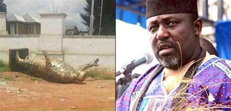 Join gltrends on whatsapp for music updates & sure betting tips. Imo State Residents Destroy Okorocha's Statue | Naija News