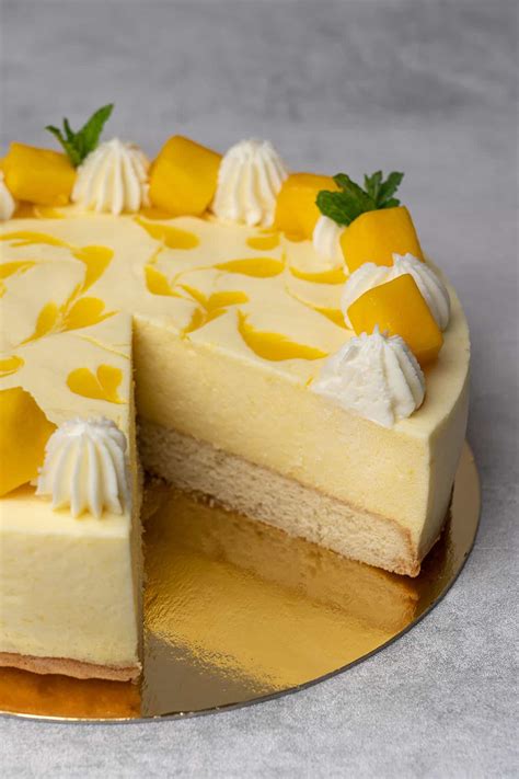 Mango Mousse Cake Video Spatula Desserts