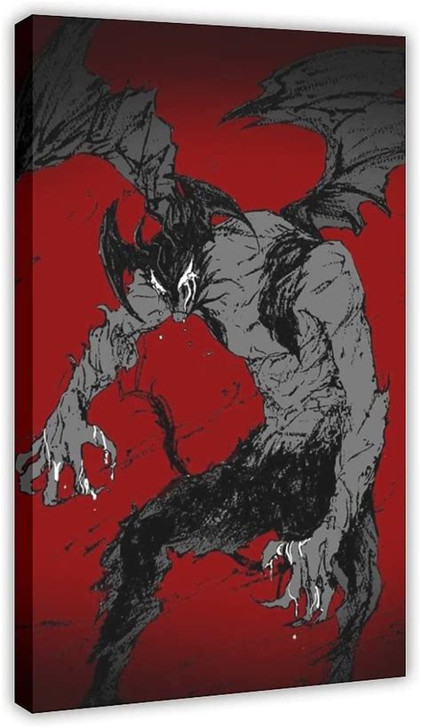 Amazon Com Anime Devilman Crybaby Canvas Poster Wall Art Decor Print