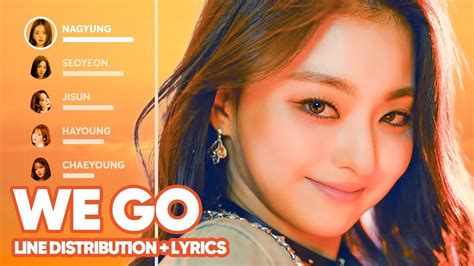 2017년에 방영된 프로그램인 《아이돌학교》의 참가자 중 최종 상위 9명을 선발해 결성되었다. fromis_9 - WE GO (Line Distribution + Lyrics Color Coded ...