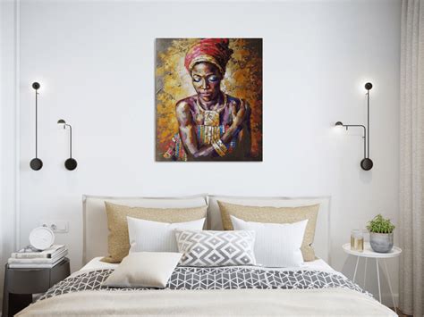 Portrait African Queen Original Oil Painting O Artfinder