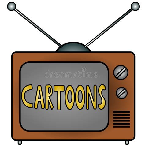 Tv Cartoons Stock Illustration Illustration Of Baby