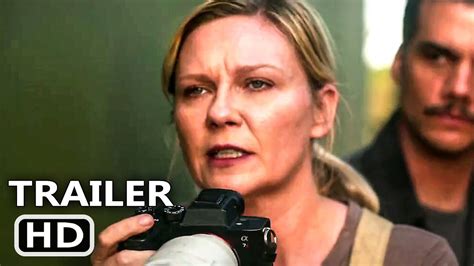 Civil War Trailer 2024 Kirsten Dunst Alex Garland A24 Movie Youtube