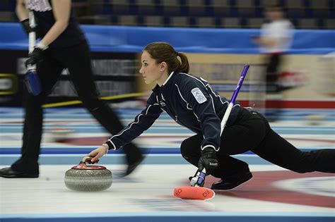 Anna Sidorova Russian Curling Team Win The European Championship