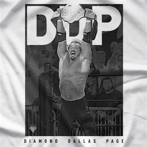 ダイヤモンド・ダラス・ペイジ Tシャツ「diamond Dallas Page Ddp Champion White Tシャツ」 Ddp
