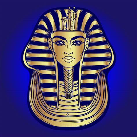 20 Clip Art Of A Pharaoh Tattoos Illustrations Royalty Free Vector