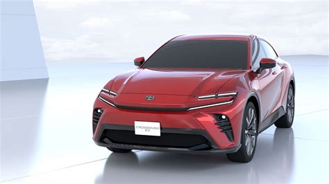 Toyota Crossover Ev Car Body Design