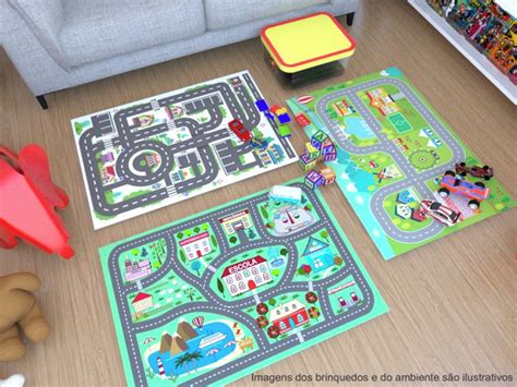 El método lúdico es un conjunto de estrategias diseñadas para crear un ambiente de armonía dónde los estudiantes que están inmersos en el proceso de aprendizaje, mediante el juego a través de actividades divertidas y amenas en las que pueda incluirse contenidos, temas o mensajes del currículo. Kit 03 Unid Tapete Lúdico Hot Wheels 68x100cm no Elo7 ...