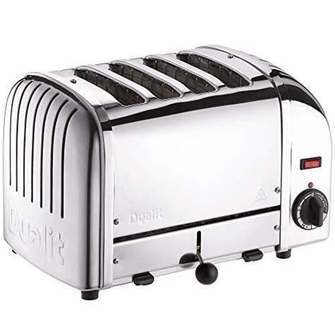 Dualit Classic 4 Slice Vario Toaster Stainless Steel Hand Built In