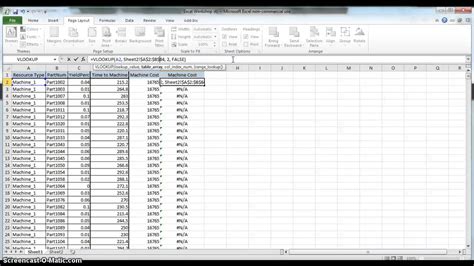 Excel Tutorail 4 Vlookups And Pivot Tables Youtube