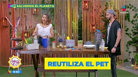 QuédateEnCasa y reutiliza PET para hacer macetas caseras YouTube