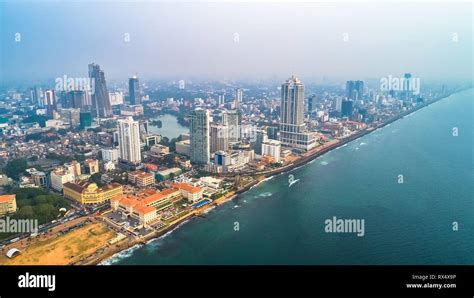 Aerial Colombo Commercial Capital And Largest City Of Sri Lanka