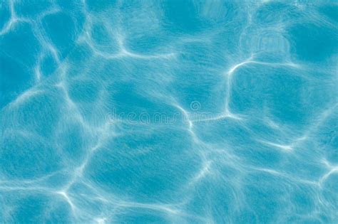 Ripples In Swimming Pool Water Surface Stock Photo Image Of Blue