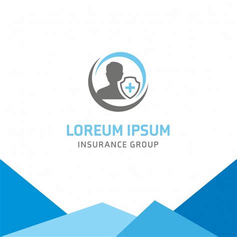 Looking for insurance logo inspiration? Free Vector | Insurance logo
