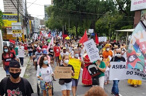 Ato Contra Bolsonaro Reúne Milhares De Manifestantes Em João Pessoa Termômetro Da Política