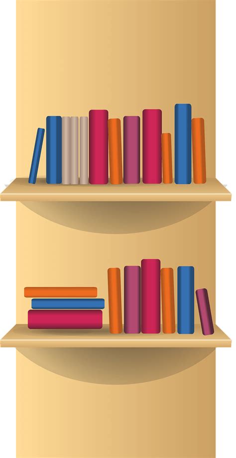 Transparent Bookshelf Clipart Clip Art Shelves Background Sexiz Pix