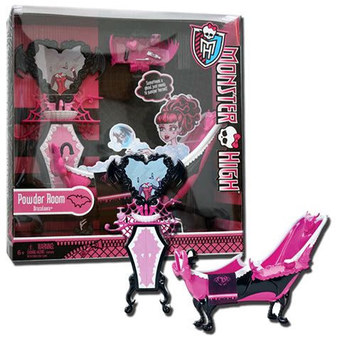 Check spelling or type a new query. Monster High Furniture Playsets Draculaura Powder Room ...